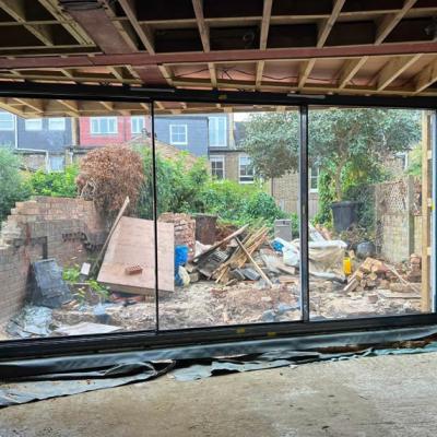 Expansive Aluminium Sliding Doors Installed for Sarah – SW16