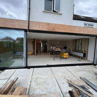Expansive Aluminium Sliding Doors Installed for Sarah – SW16