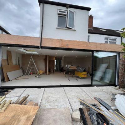 Expansive Aluminium Sliding Doors Installed for Sarah – SW16