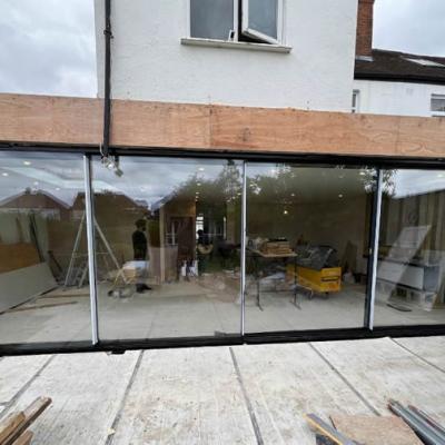 Expansive Aluminium Sliding Doors Installed for Sarah – SW16